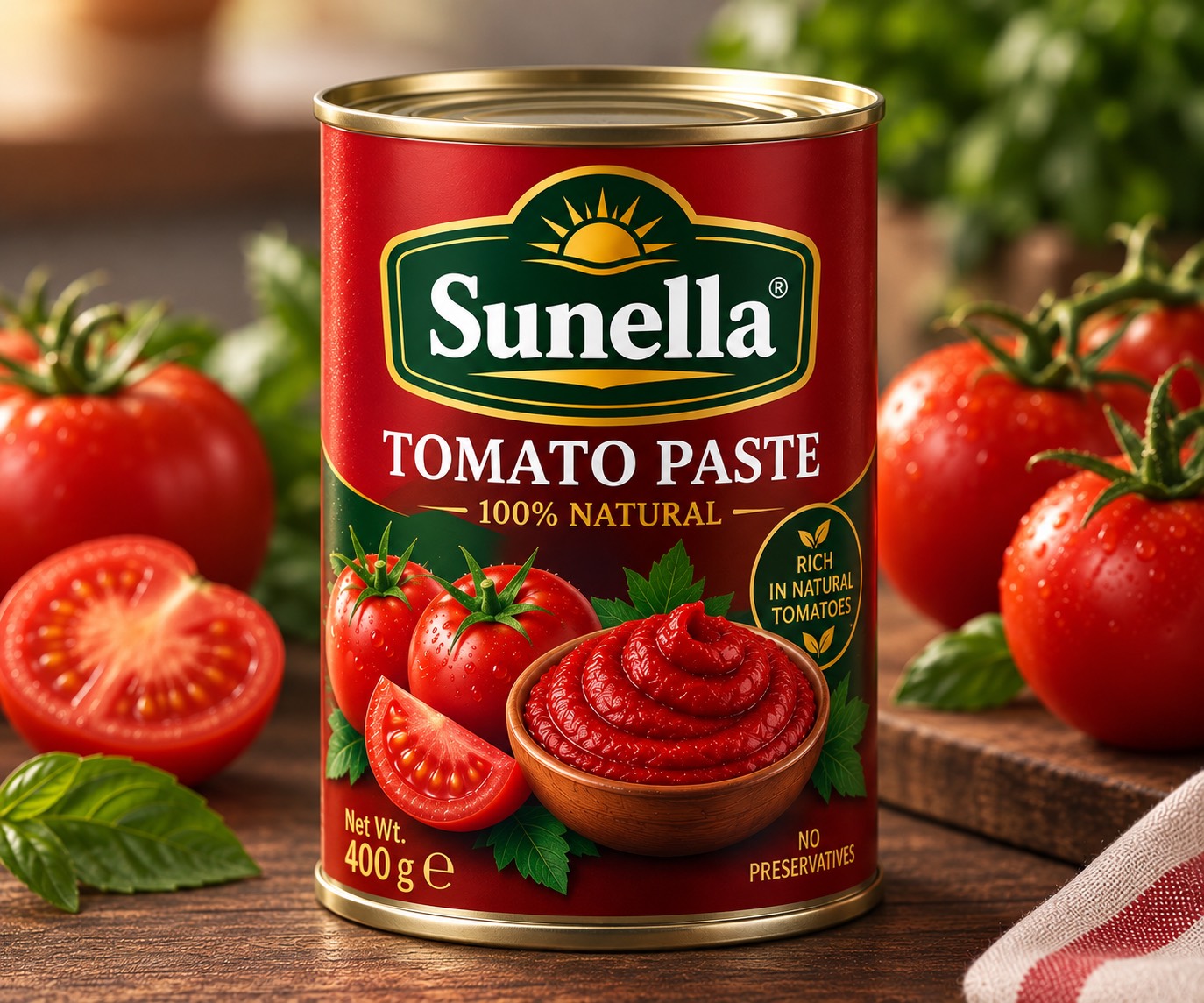 Sunella Quality Tomato Paste