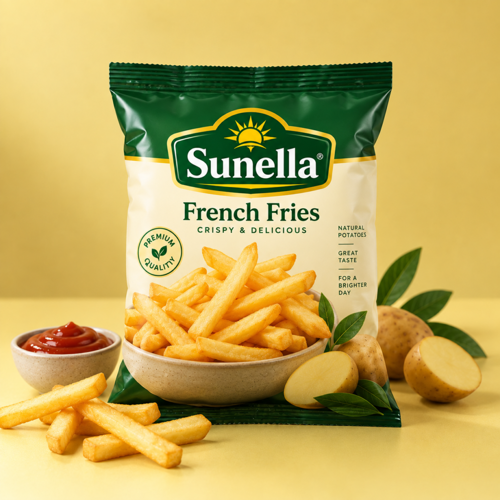 Sunella French Fries – Crispy Frozen Potato Fries