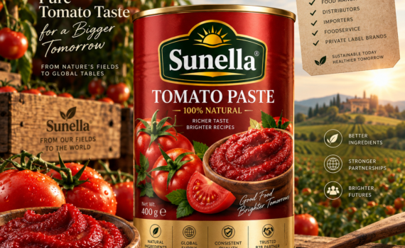Sunella bulk tomato paste for global B2B buyers, food manufacturers, importers and distributors